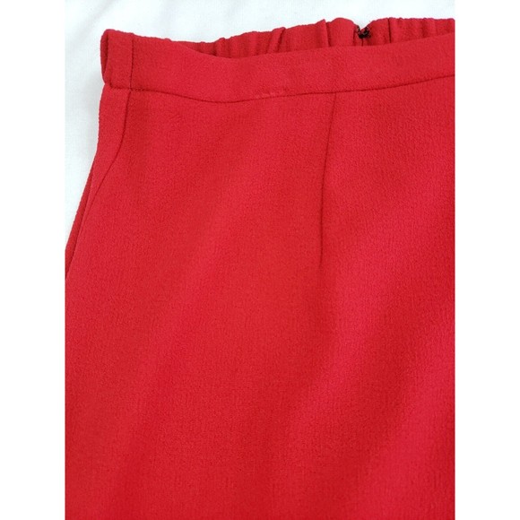 Womens Red Maxi Skirt Size 14 - Picture 5 of 12